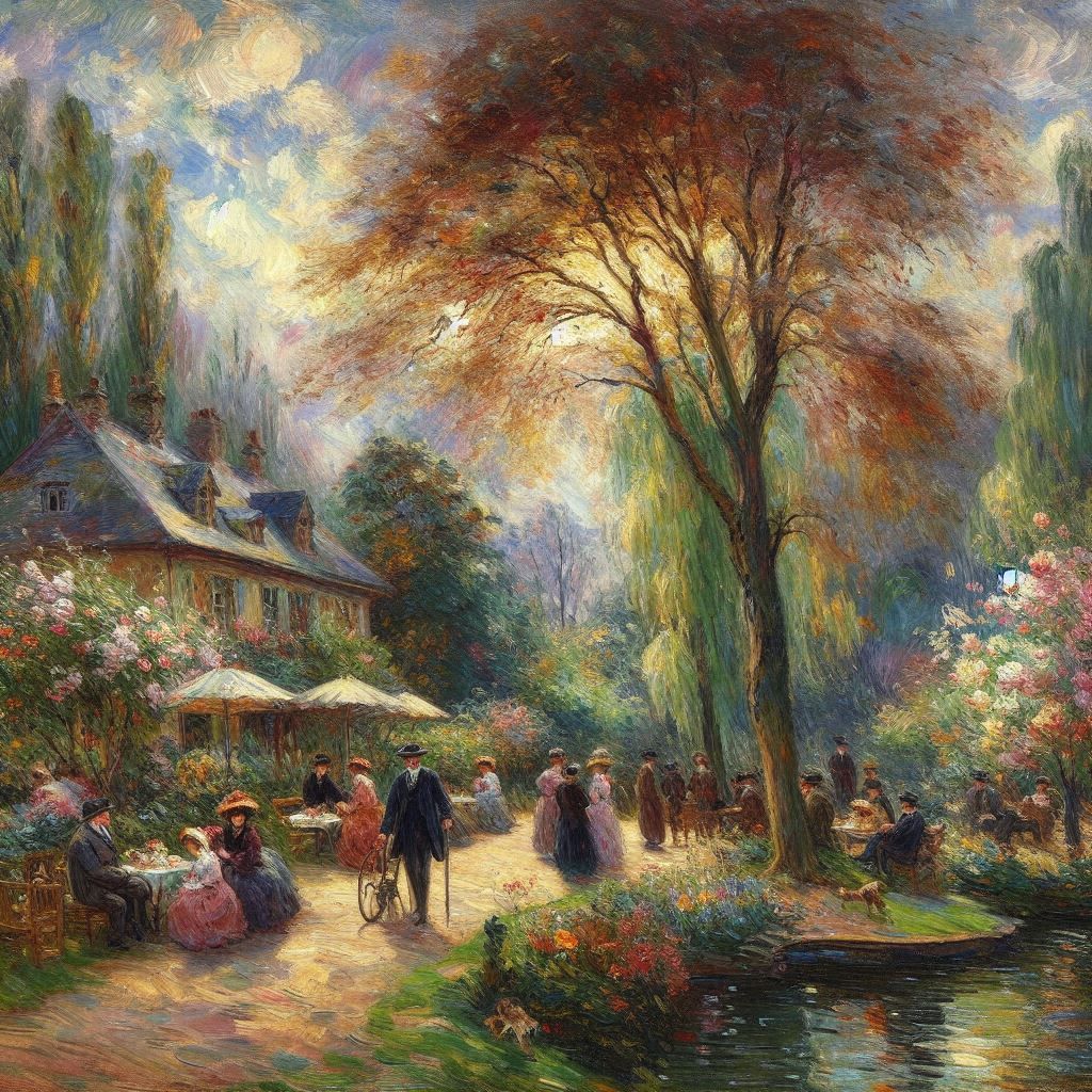 Impressionist painting