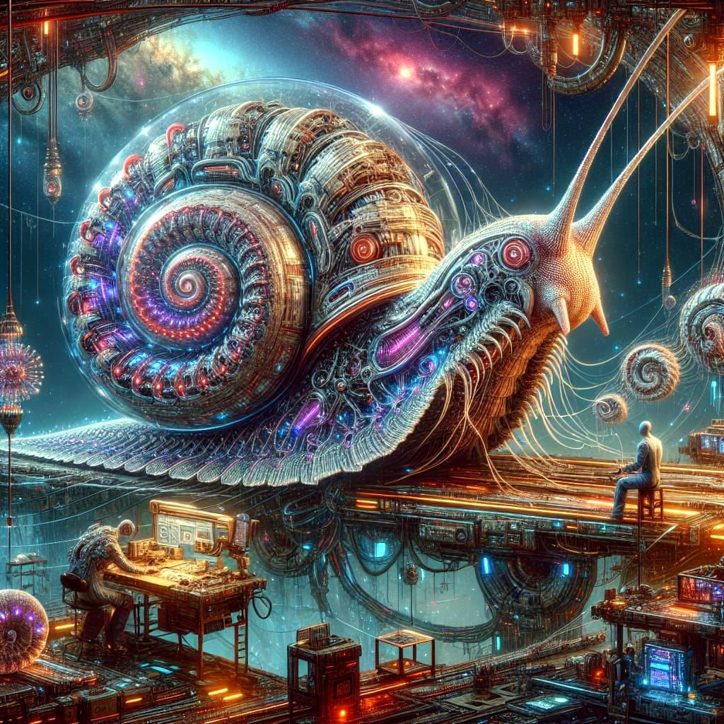 The Construction of Mechasnailzilla