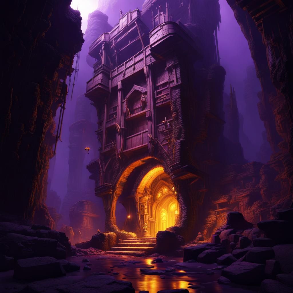 A mystical persons house