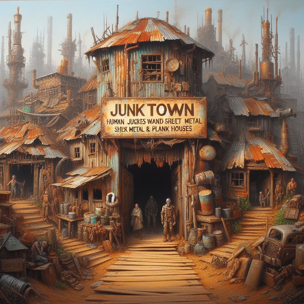 JunkTown By DALL-E