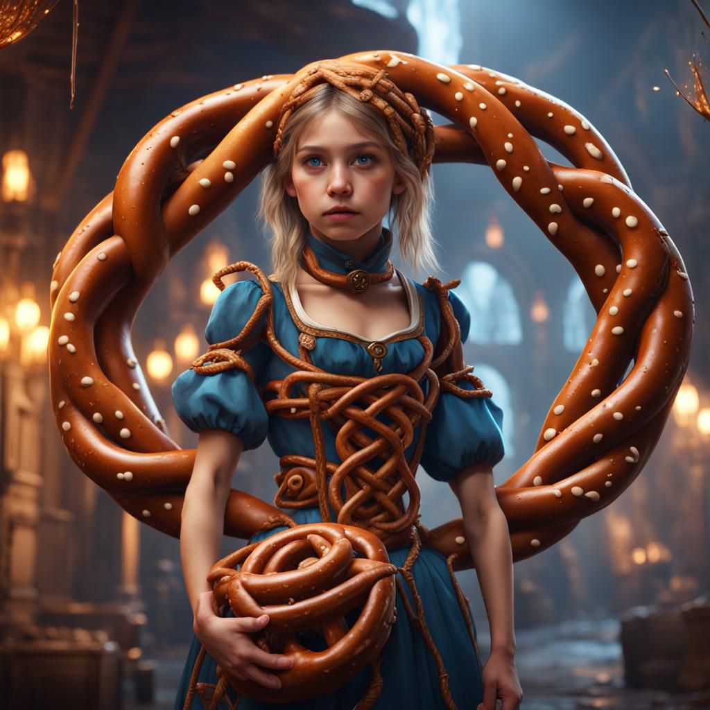 Pretzel girl