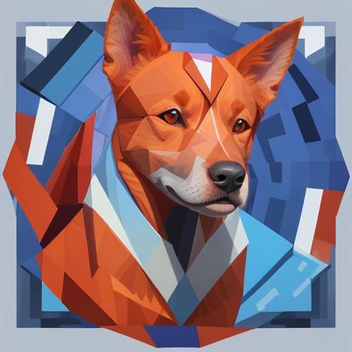red Australian cattle dog