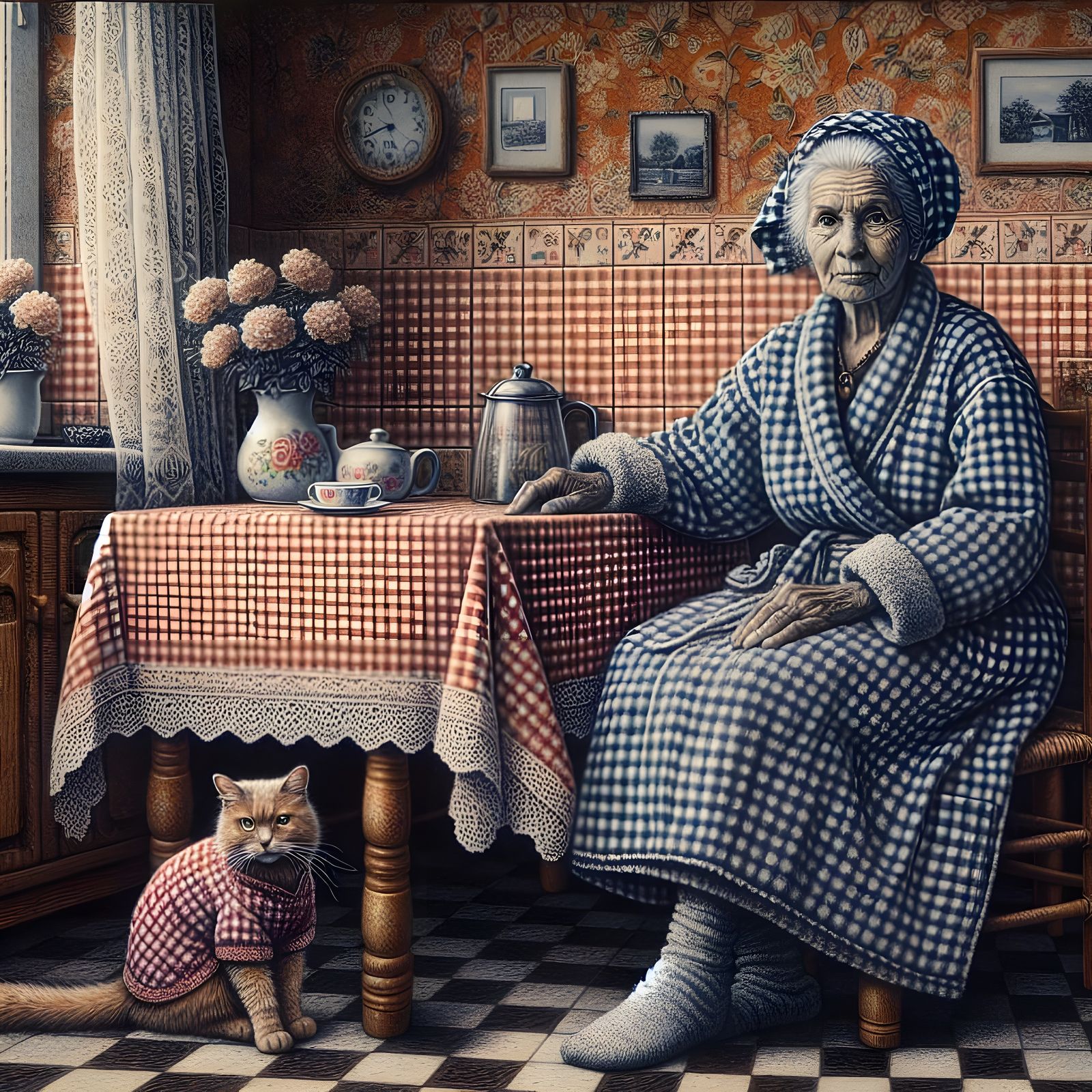 Lifelong fan of gingham   by @KB