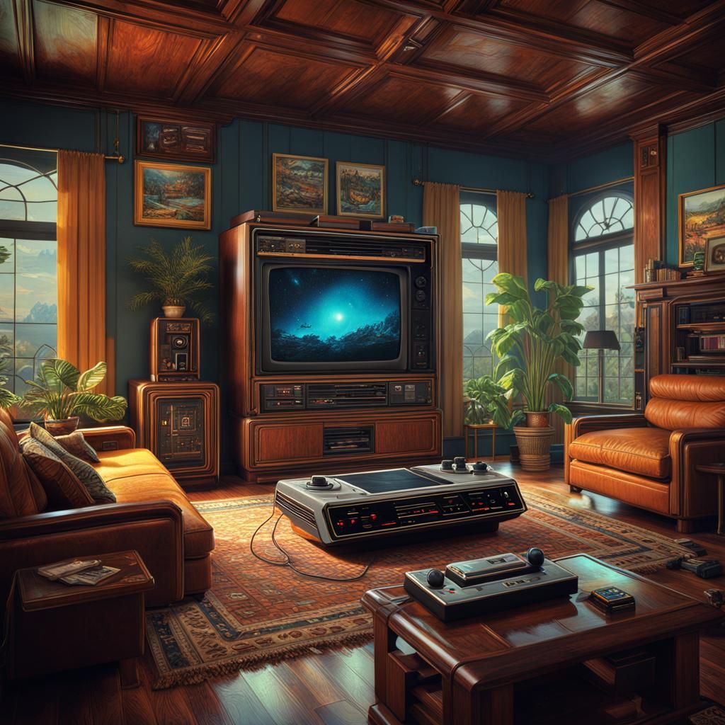 Gaming PC setup--old school.    by @Crispy Bess