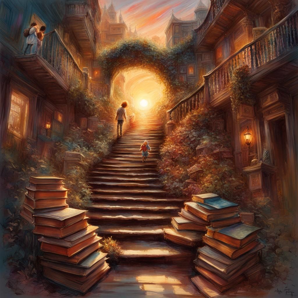 The Library a Gateway to fantasy other worlds