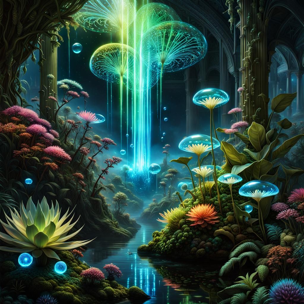 Magical Plants  by @Adrian