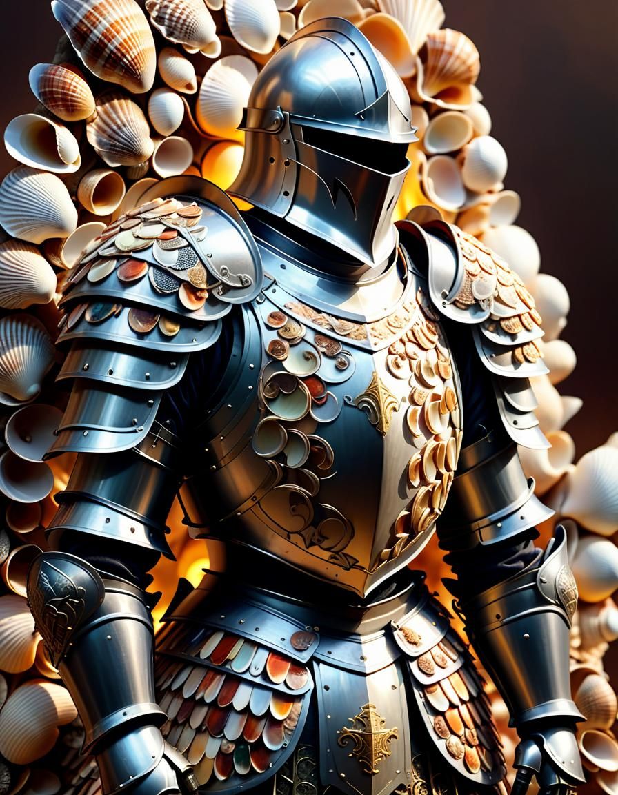 Knight armor made of Shell
