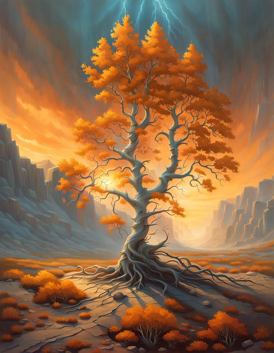 Desolate Ghostly Aspen  by @FuzzyLogic