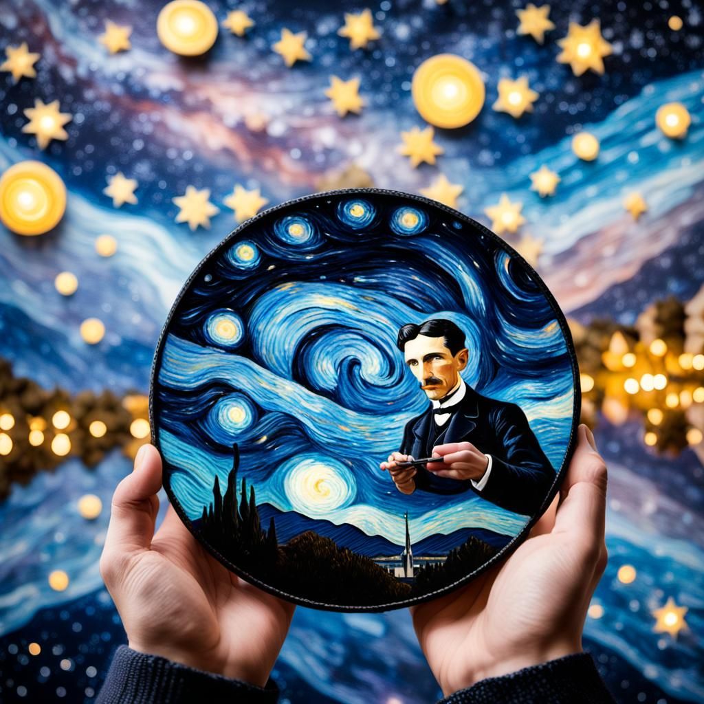 What did Nikola Tesla mean when he said he could see the past, present and future simultaneously?