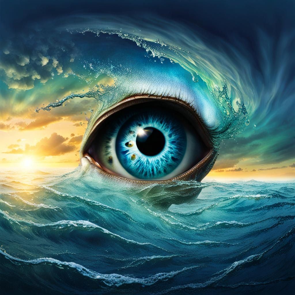 The eye of the ocean