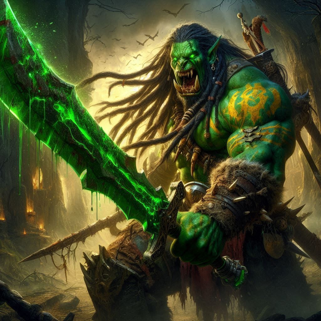 Orc Warrior with the Venomfang Sword (2)