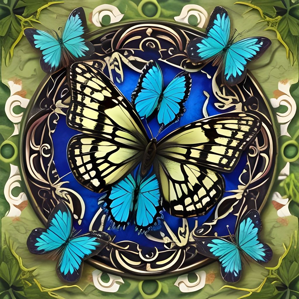 Butterflies and Snakes: A Symbolic Dance