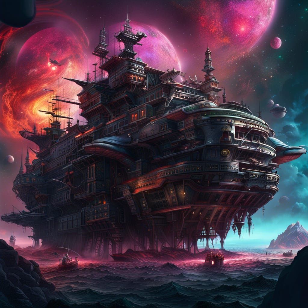  Space Pirates  by @Jagiya