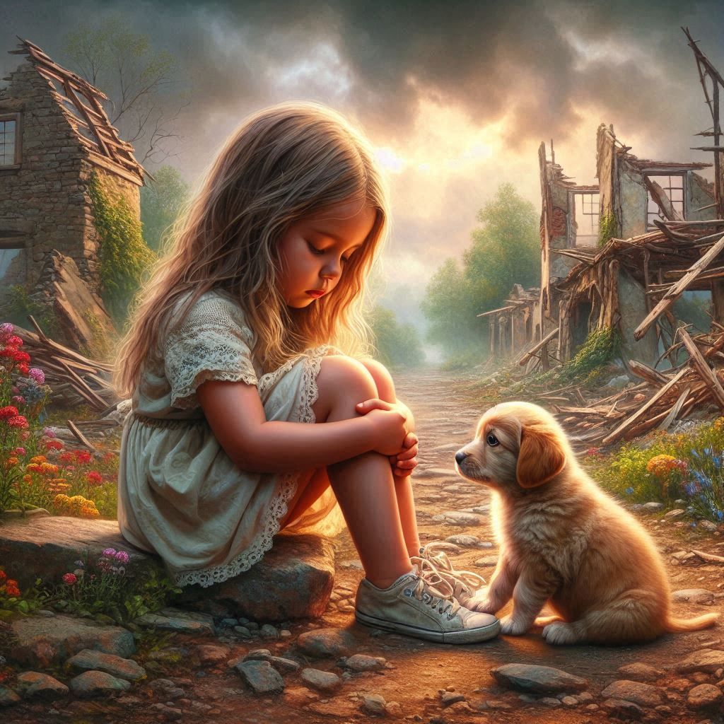 Don't worry My little scruffy friend... Tomorrow Will be Ok ...