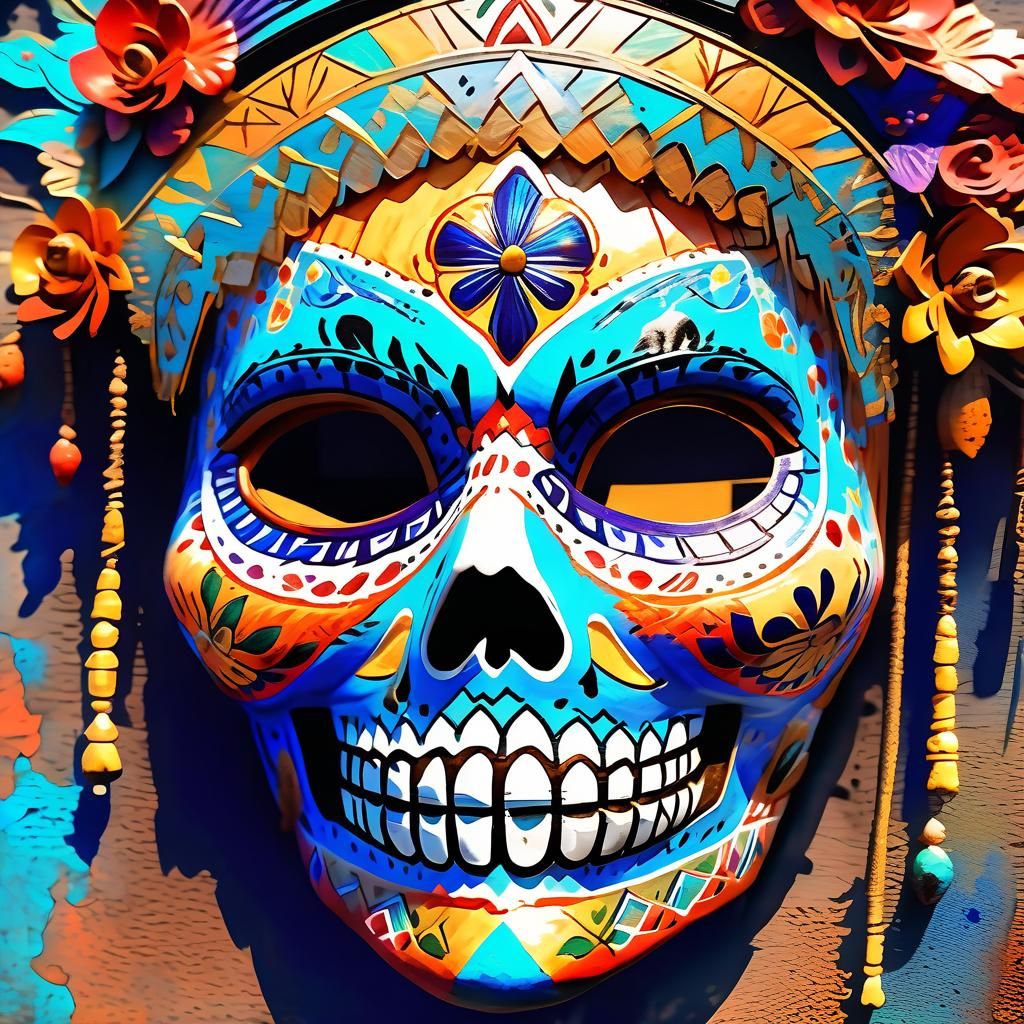 MEXICAN CATRINA MASK