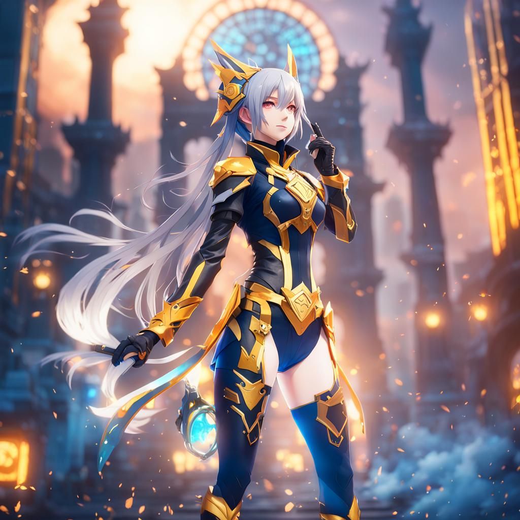 Elysia from Honkai Impact 3rd Fantasy Art