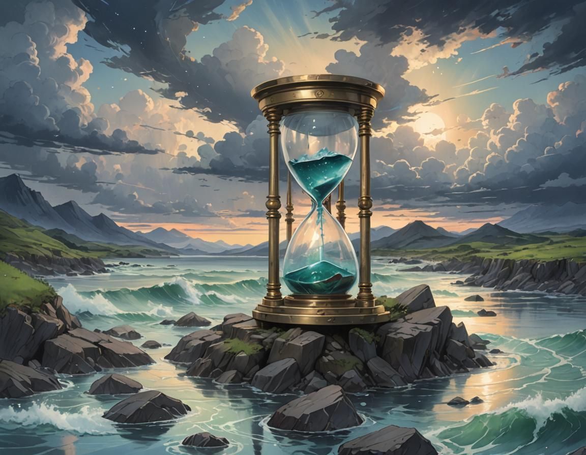Who will flip the hourglass next time?  by @Julien