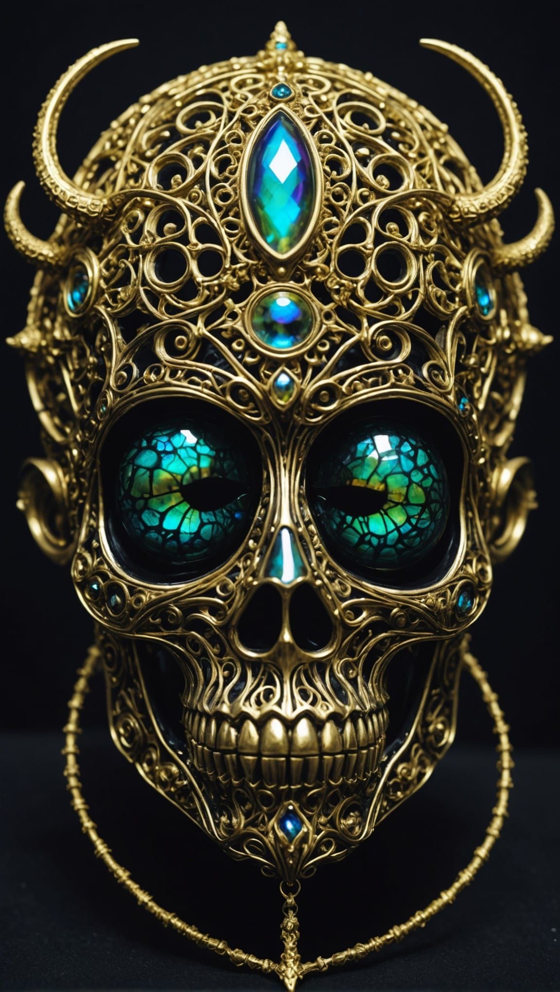 Stunning, gold filigree, 
Liquid mercury,  living metal, liv...