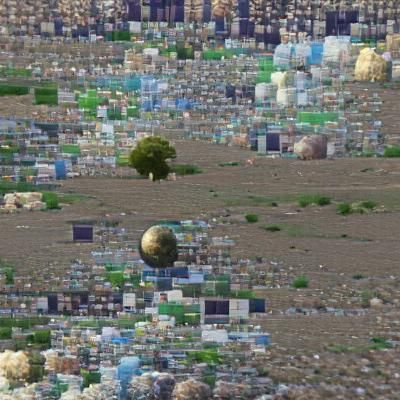 Earth in 50 years 8k resolution