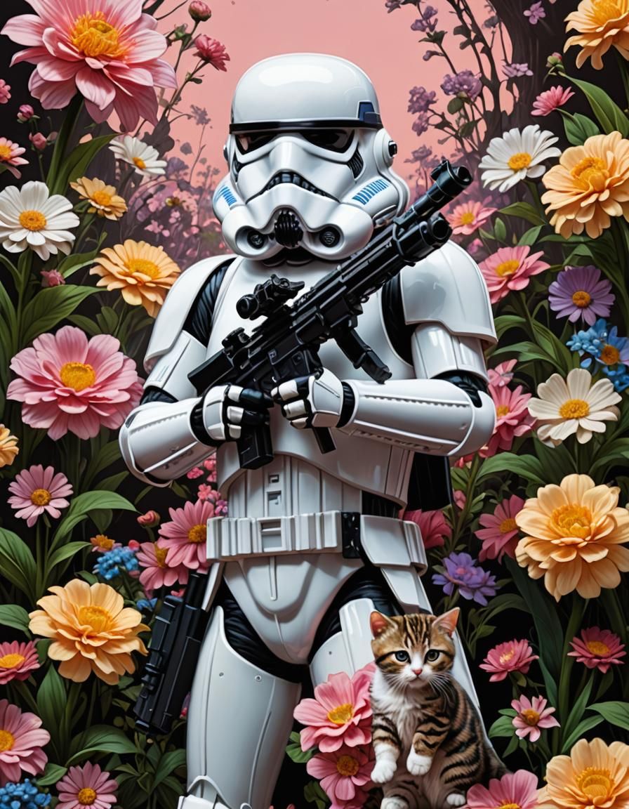 Flower power Stormtrooper