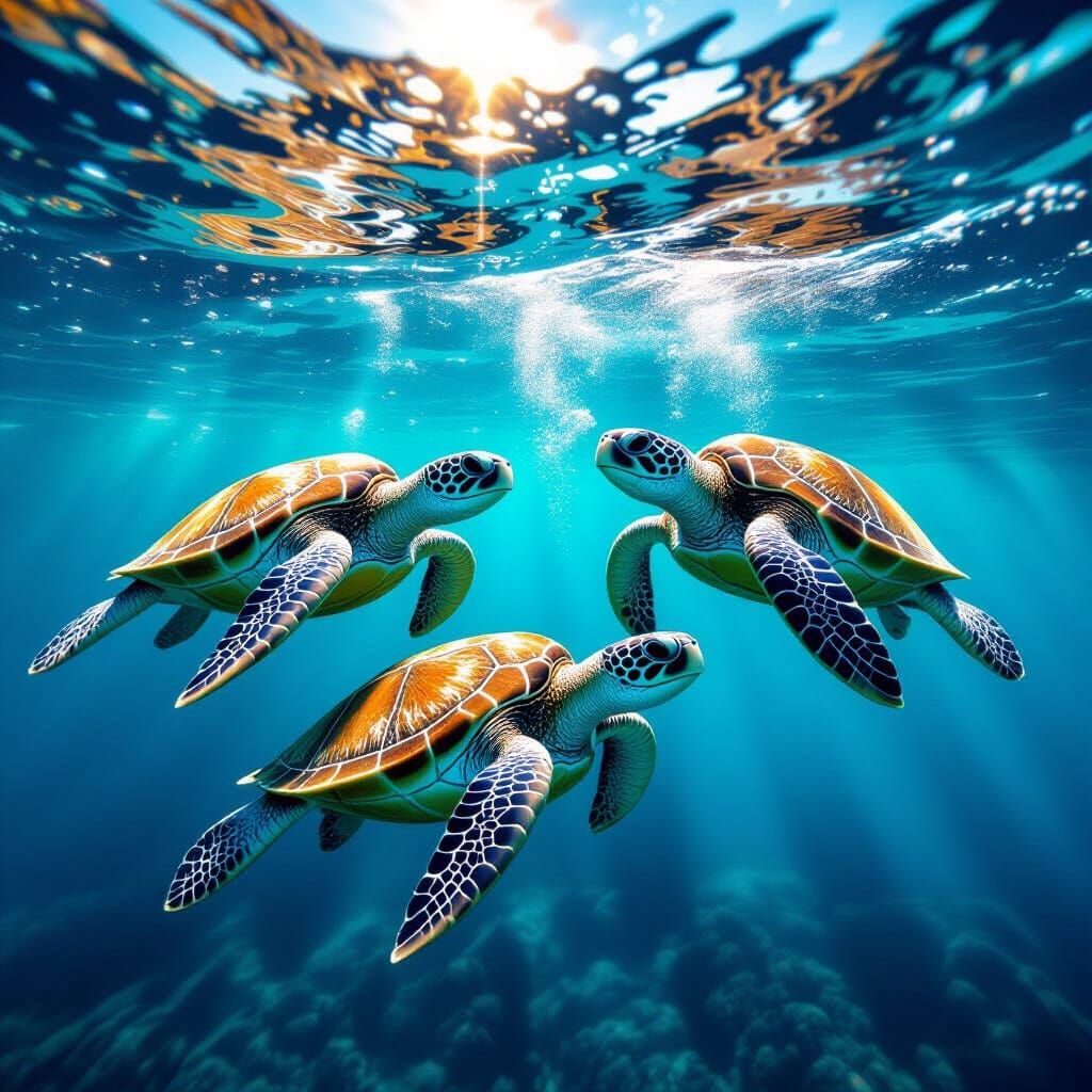 Singing turtles of the sargasso sea use echo Chambers located in their nasal cavities  by @JustJoJo 