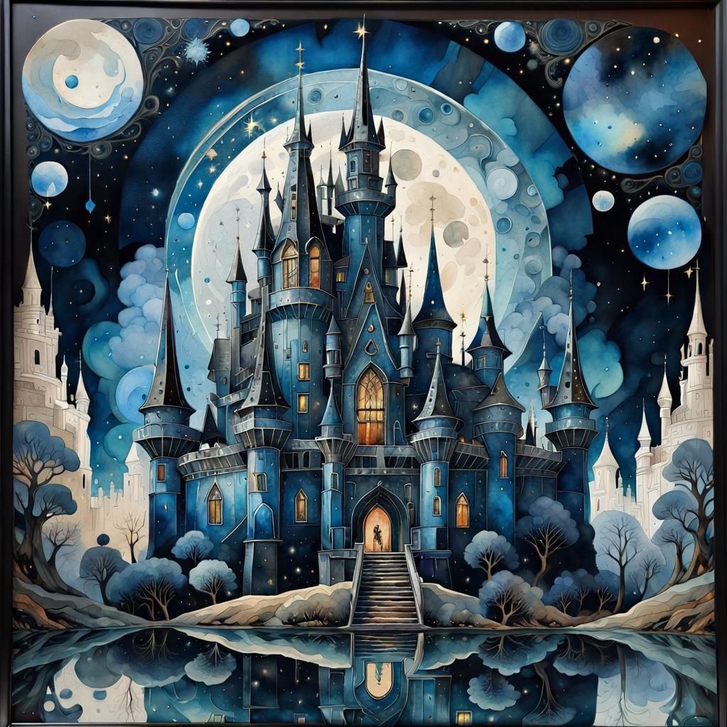 Gothic Castle!  by @Nikko P