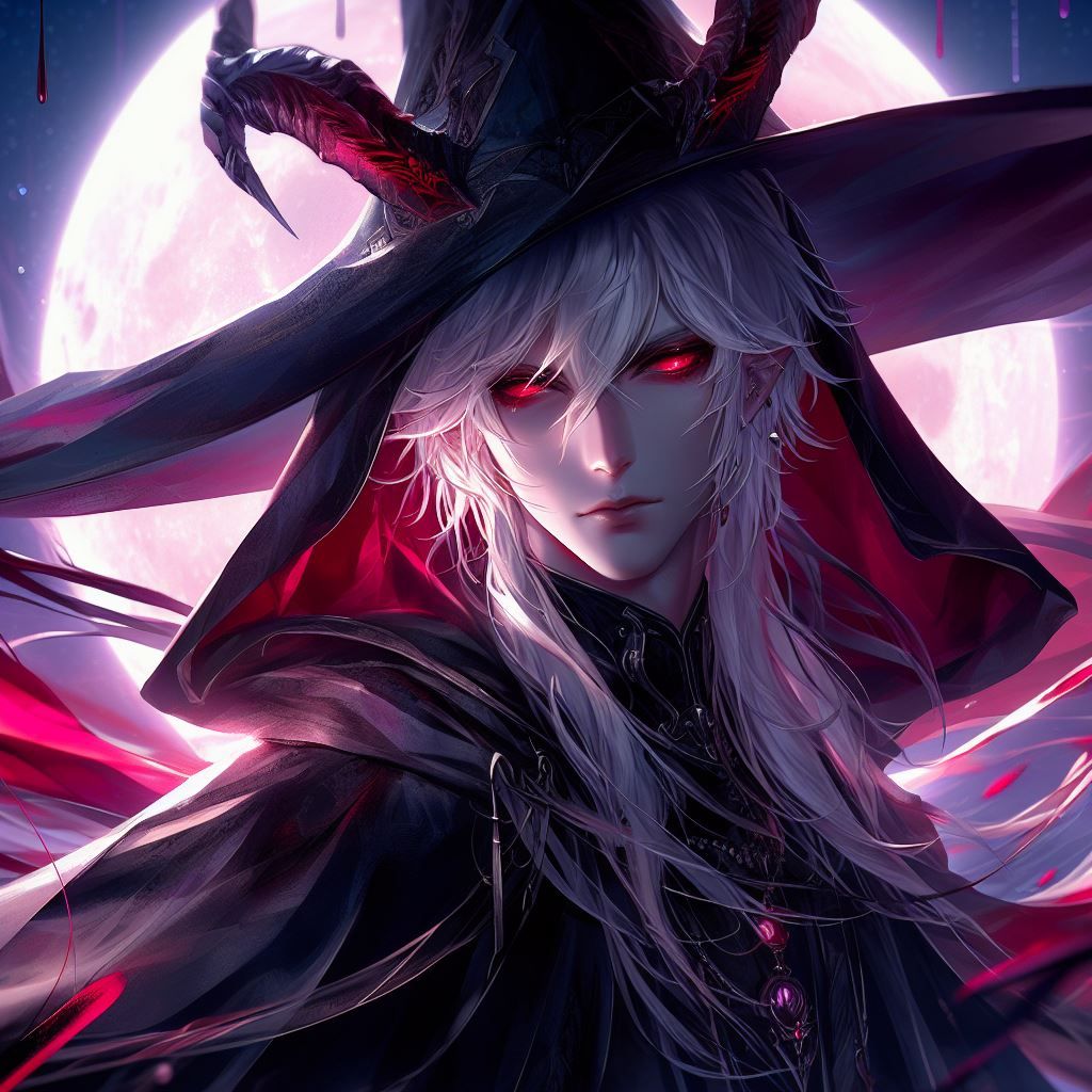 Androgenous Demonic Spellcaster