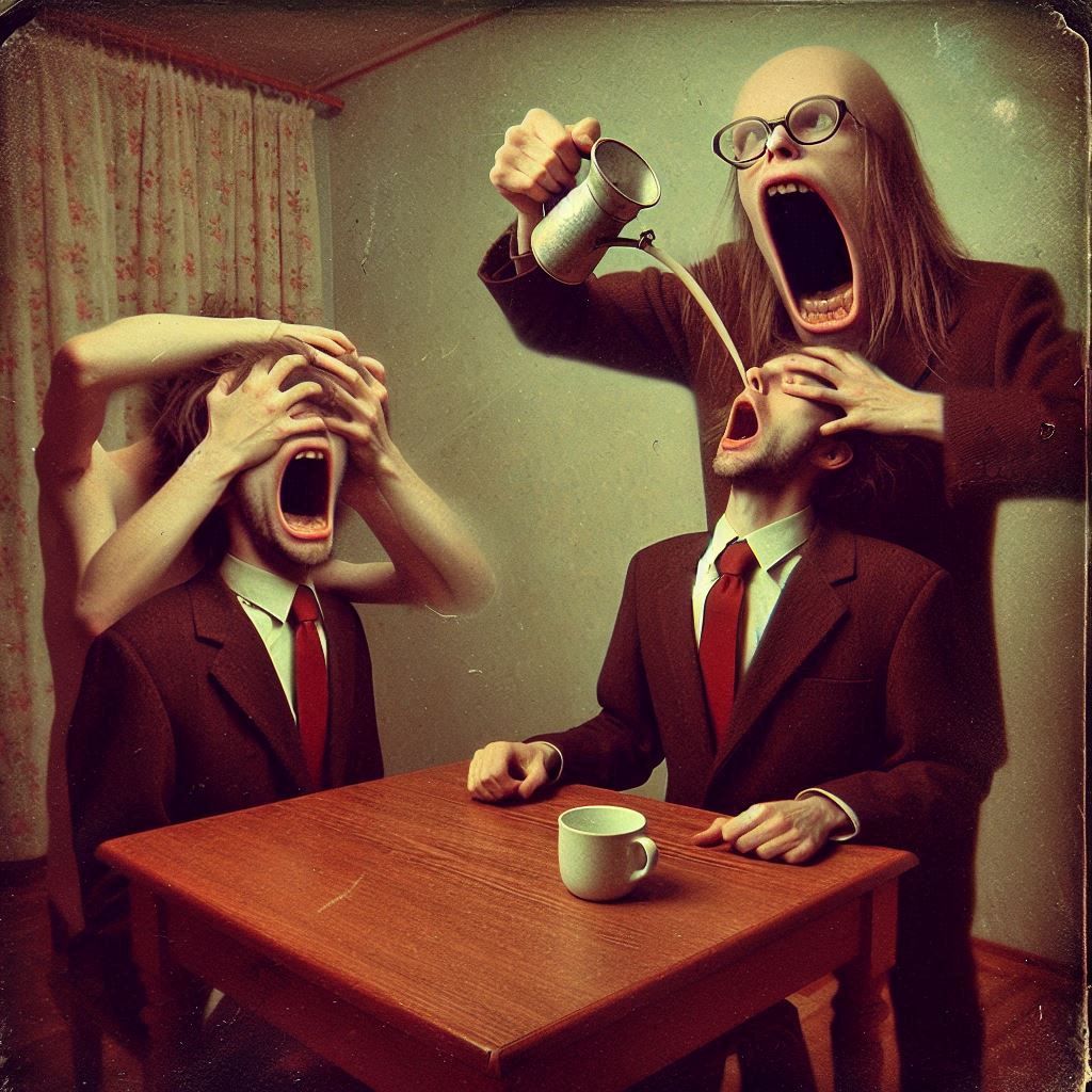 School of Drinking Milk through the Nose 🍼🥛