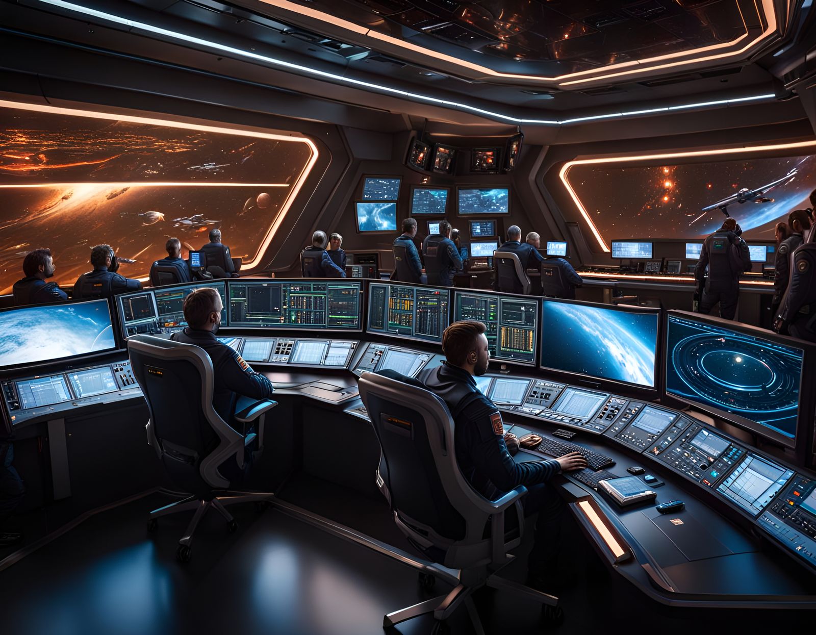 The Control Team  by @St_Moses