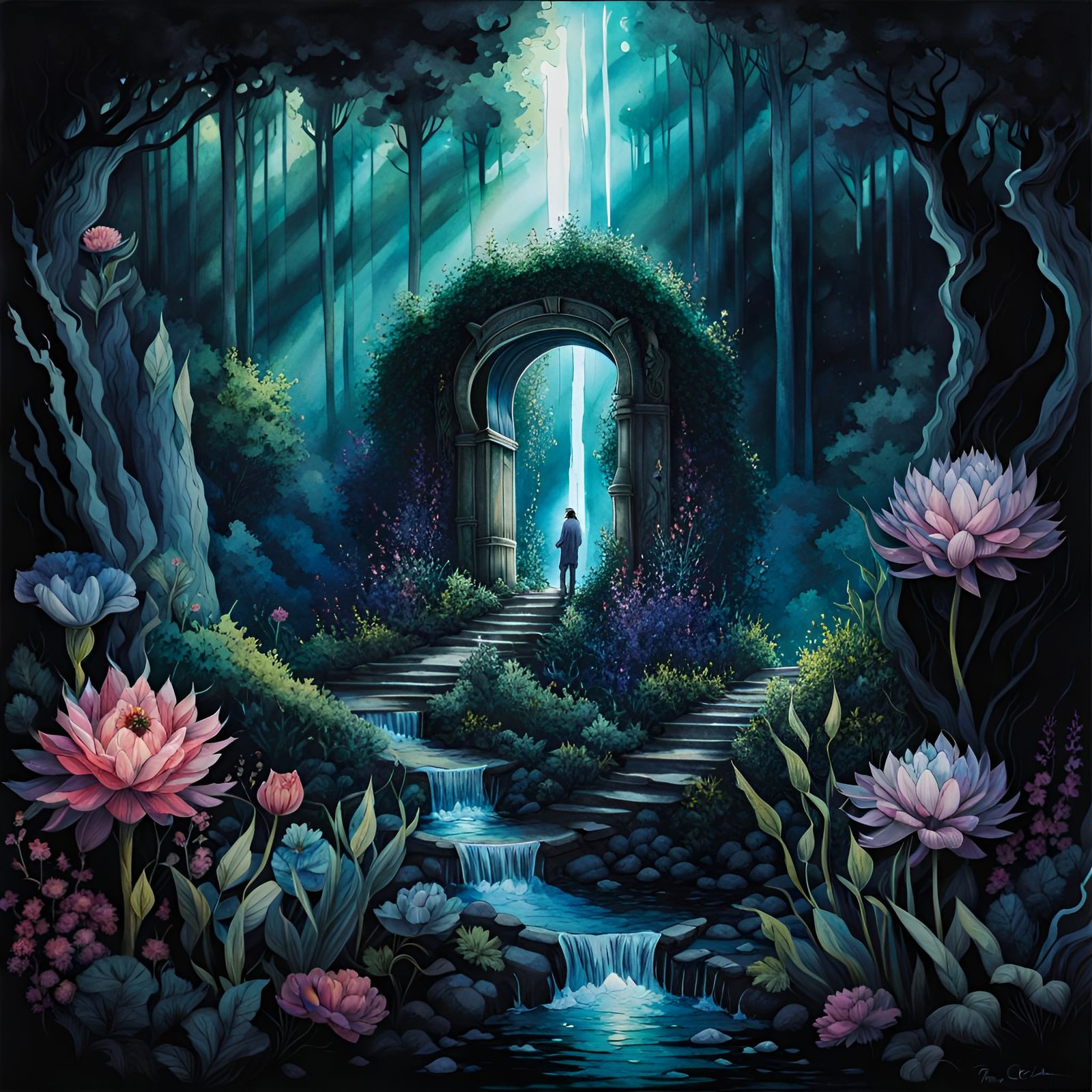 This way to the white Woods  by @Wry