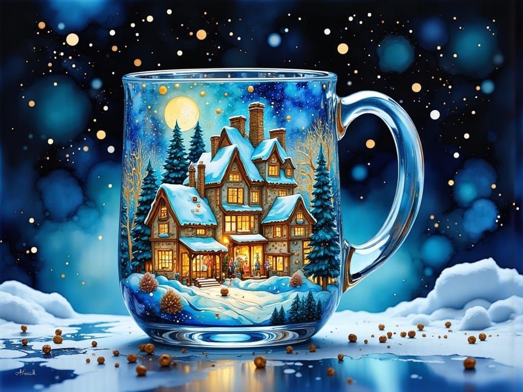 winter mug