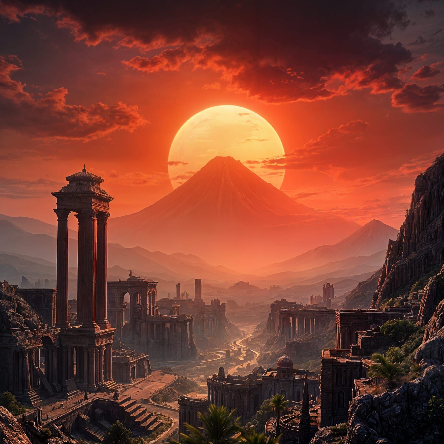 Sunrise...  by @Dreamweb