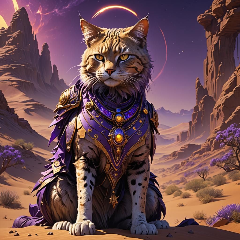 Hot desert she-Cat