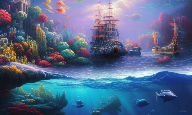 Sea Garden  by @NeithAlgol