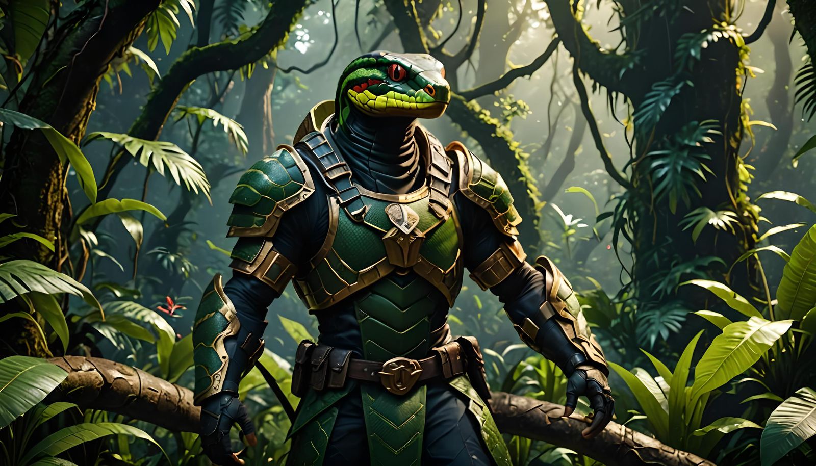 Sir Python - AI Generated Artwork - NightCafe Creator