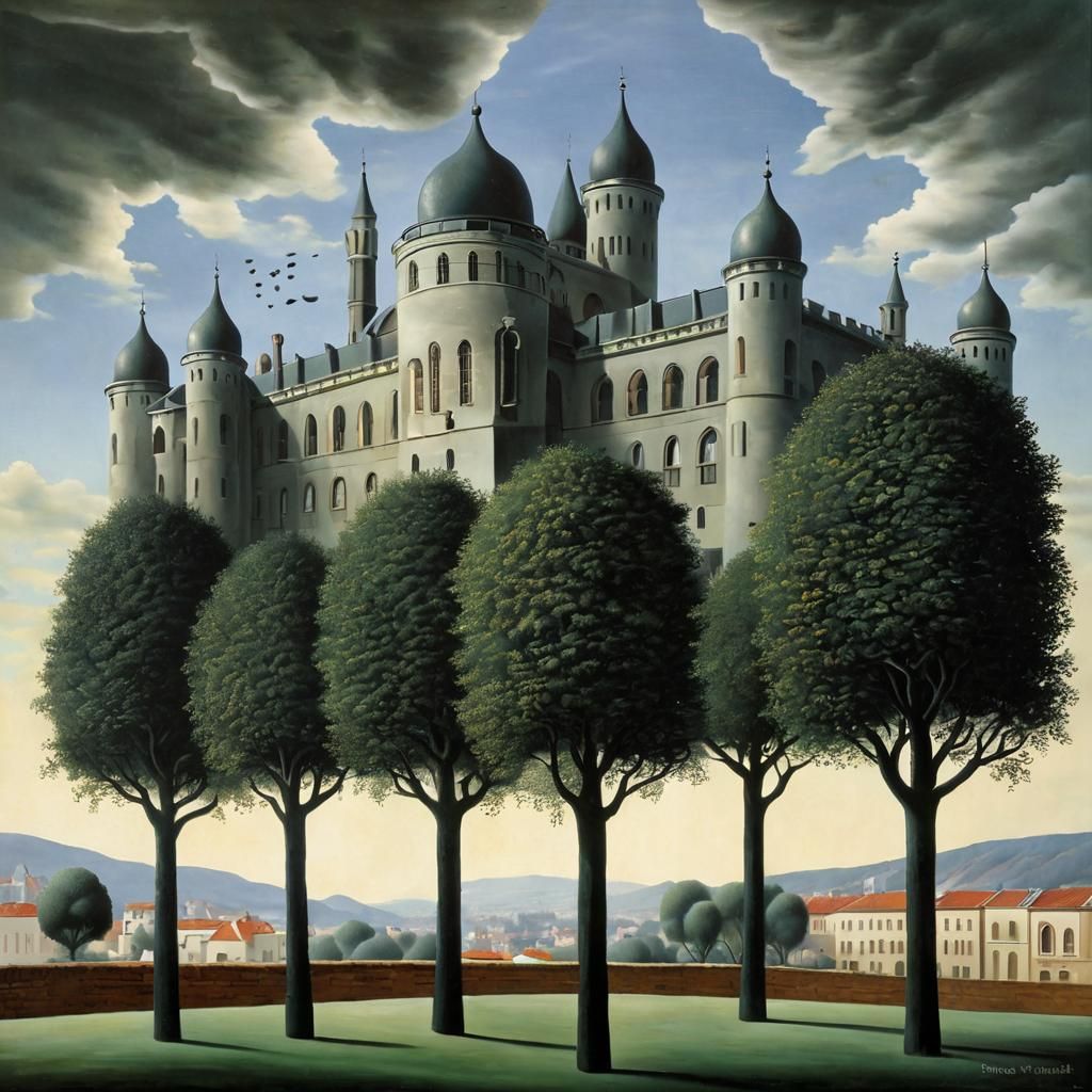 René Magritte, Castles in the air