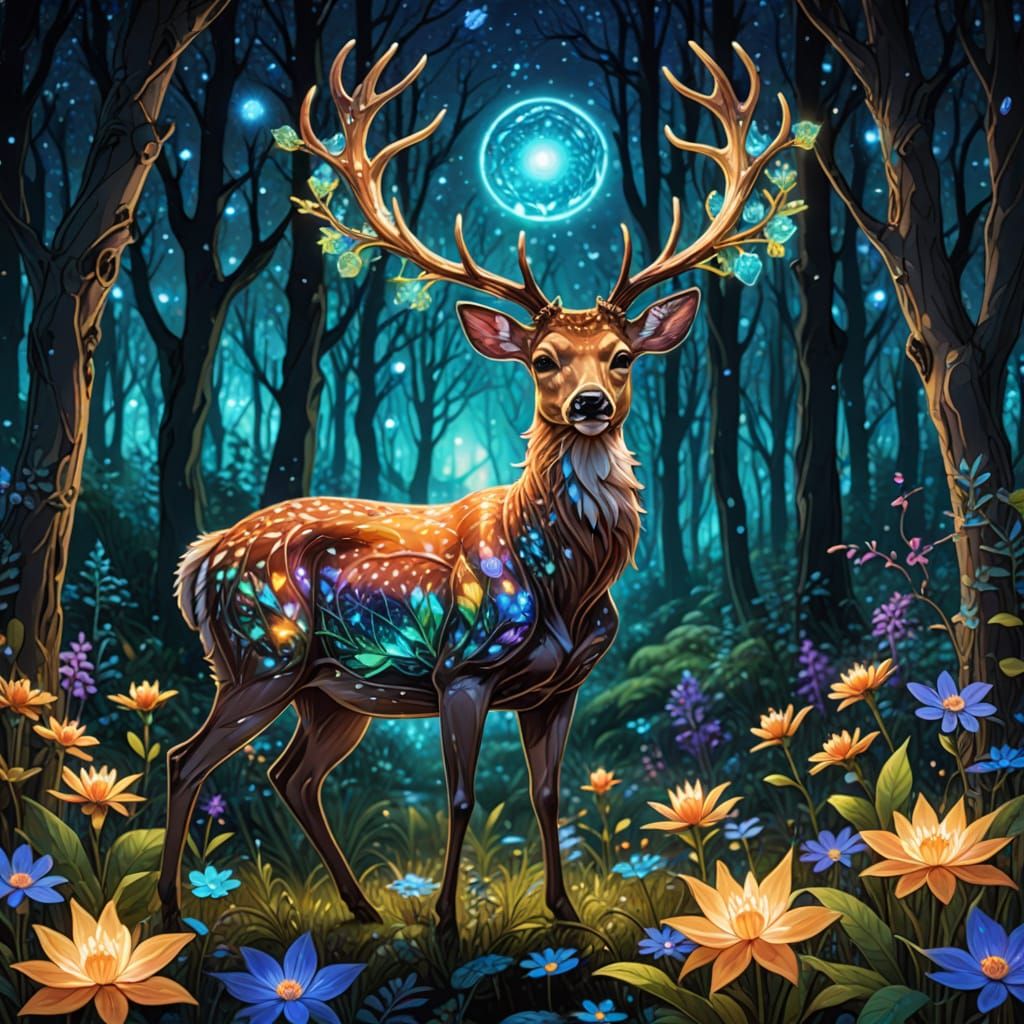 Fey deer  by @DM CDT