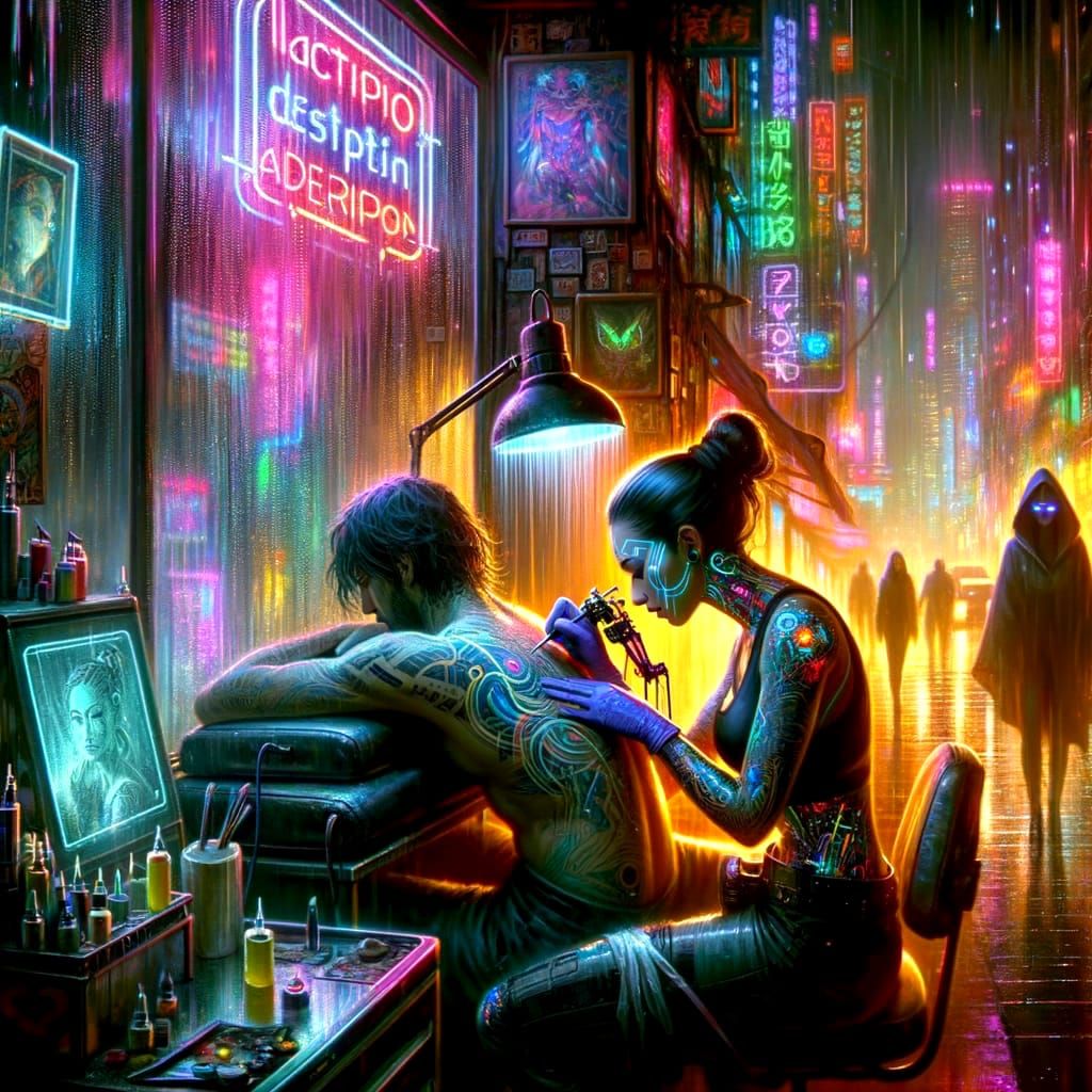 Tattoo queen  by @Harmony