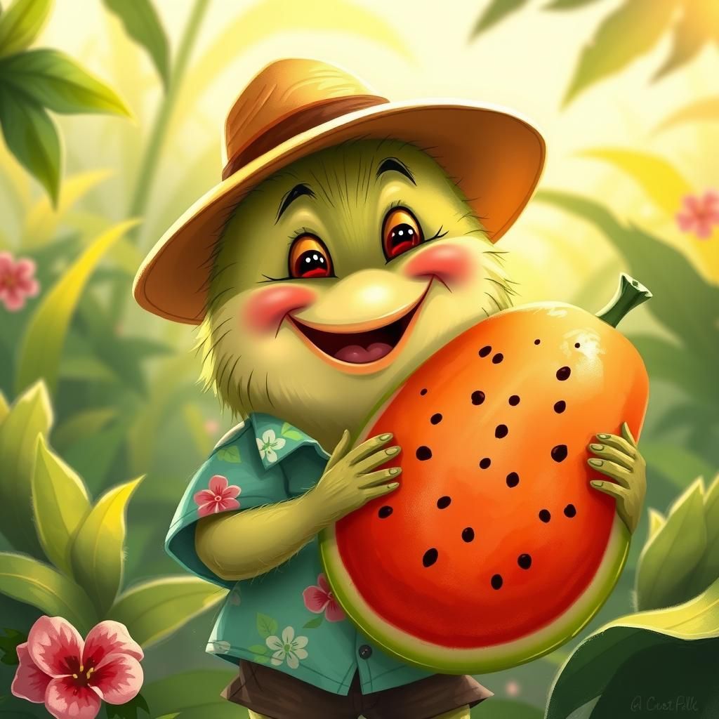 kiwis love melons
