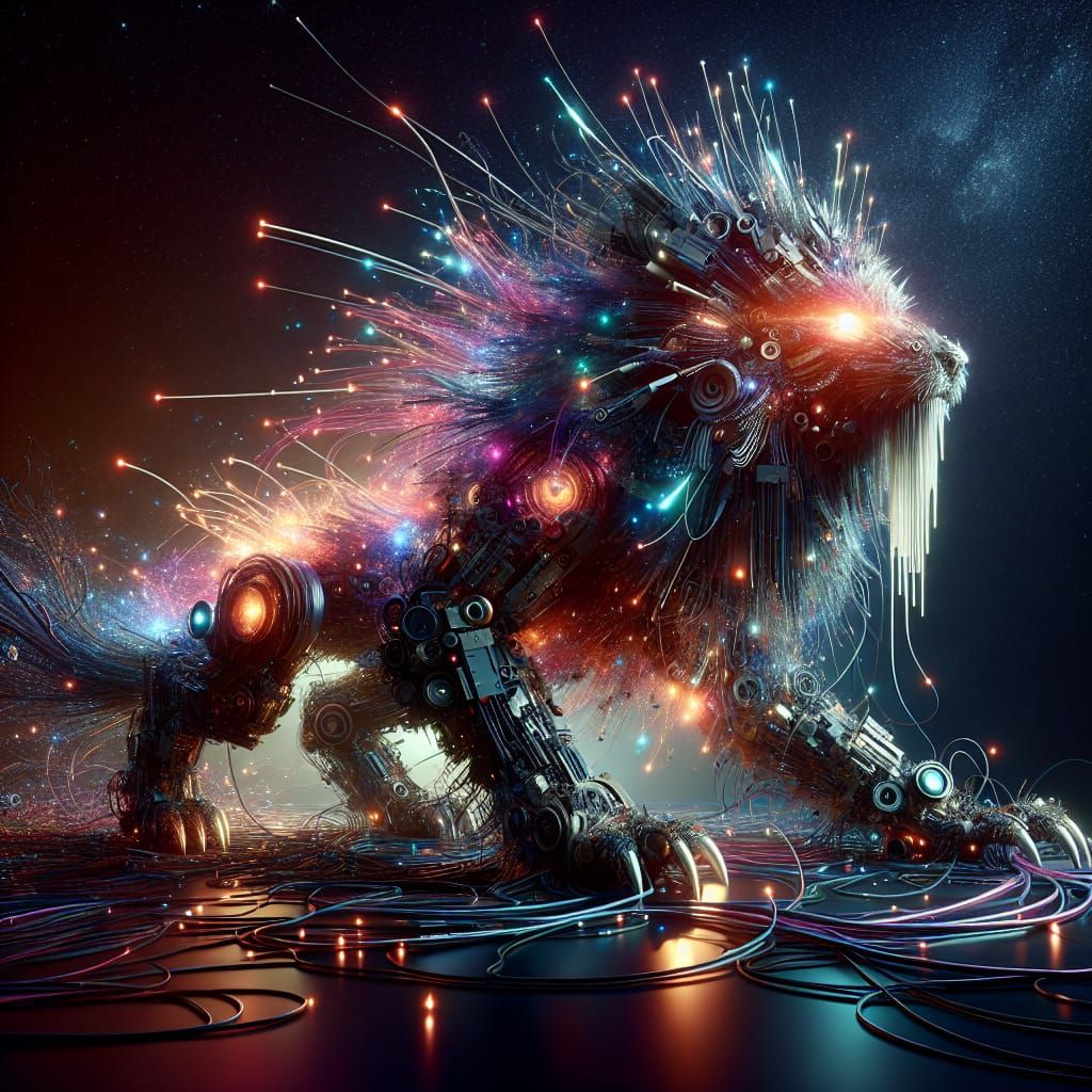 fiber optic beast