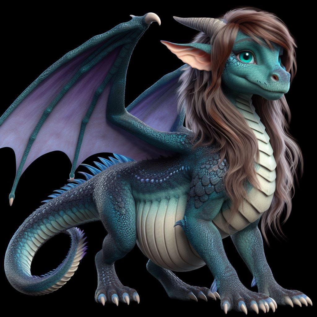 Pretty Dragon, big belly