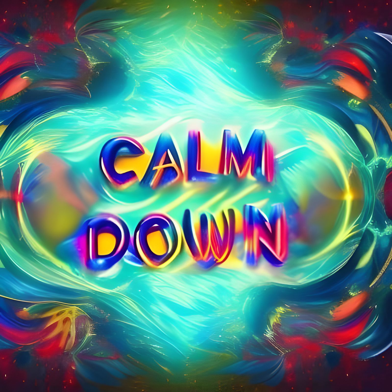 Calm Down- For all the depressed people  by @Tis me