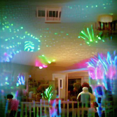 Rave at Grandma's house beautiful