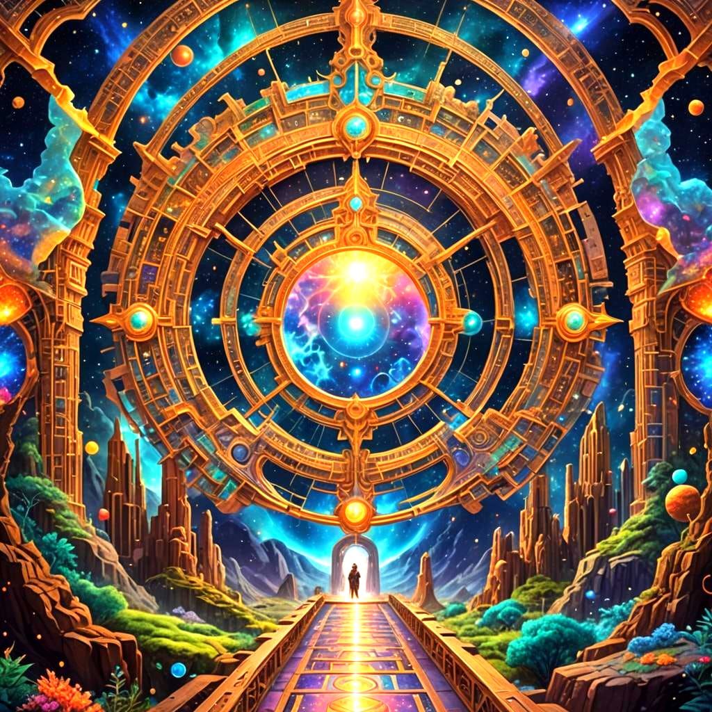 the ultimate gigantic gateway to the unknown beyond.