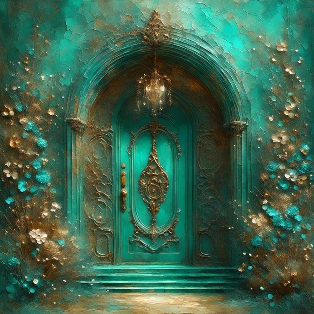 ▪︎TURQUOISE CHALLENGE▪︎
⚜️🔱COPPER- 
ELVEN PORTAL🔱⚜️