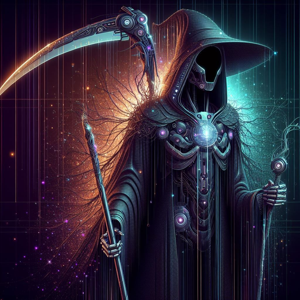 Futuristic Grim Reaper