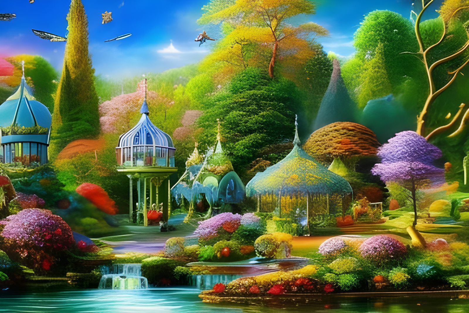 Fairyland - AI Generated Artwork - NightCafe Creator