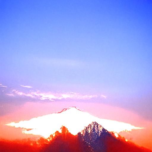 Mount Olympus at dawn