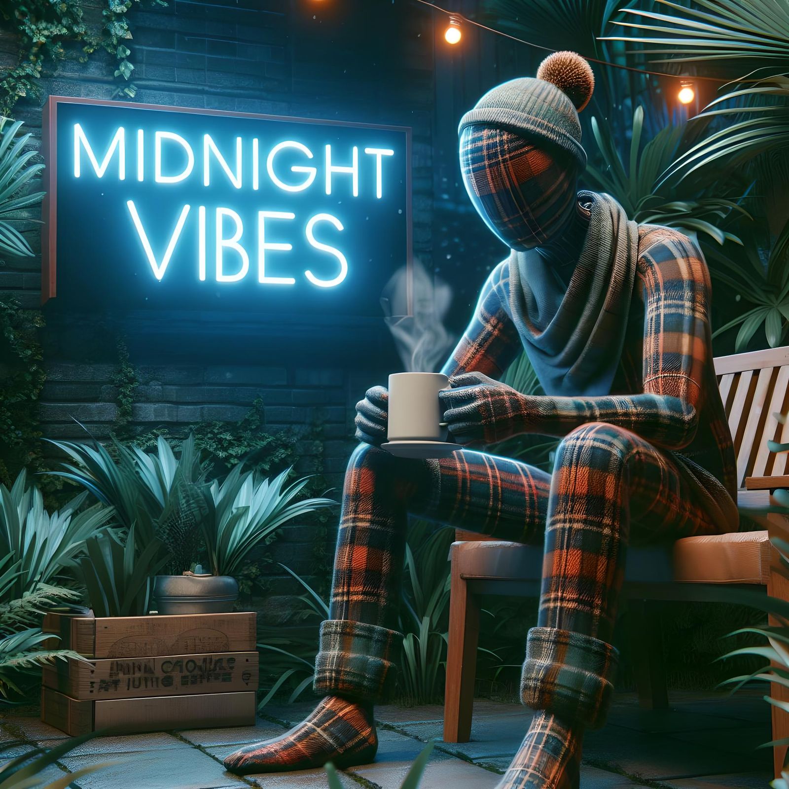 Midnight Vibes🌆 Tartan Man Edition