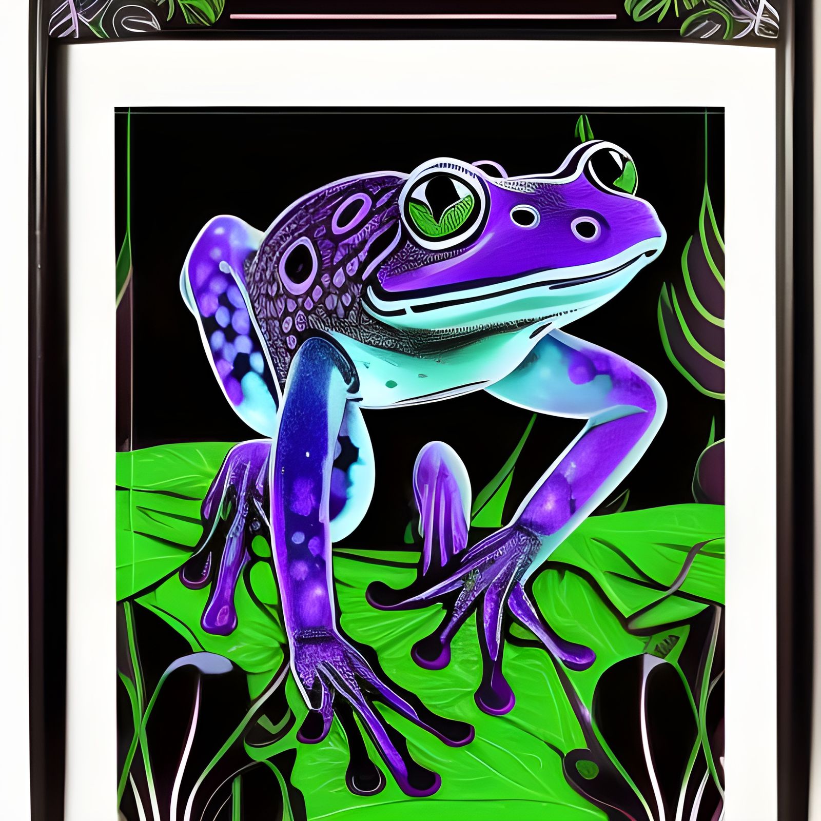 Frog - AI Generated Artwork - NightCafe Creator